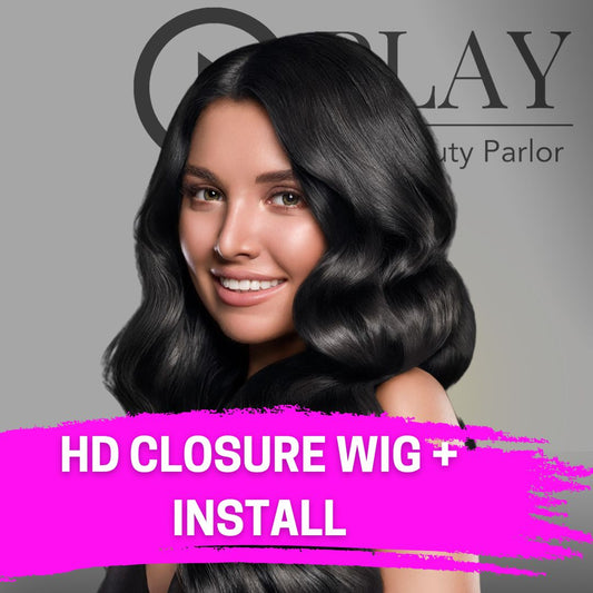 HD Closure Wig + Install